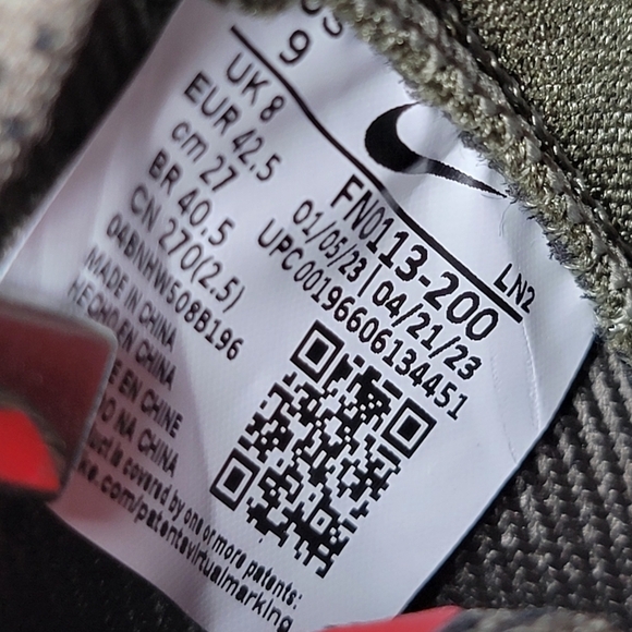 Nike Travis Kelce x Alpha Menace Elite 3 Digital Camo FN0113-200 Mens Size 9 New - Picture 4 of 9